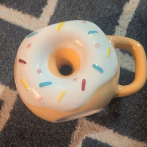 Target Donut Shaped Ceramic Mug with Sprinkles